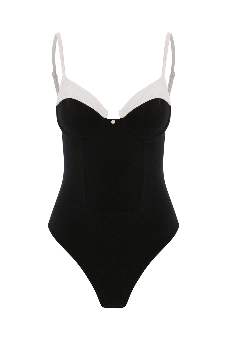 Clair Swimsuit, Alternate, color, Black