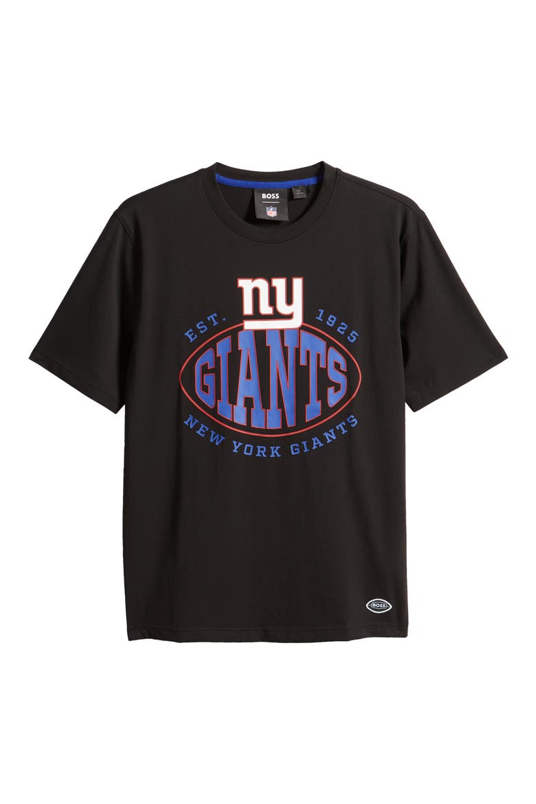 x NFL Stretch Cotton Graphic T-Shirt, Alternate, color, NEW YORK GIANTS BLACK