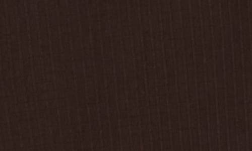 Cactus Man Texture Zip Polo In Brown