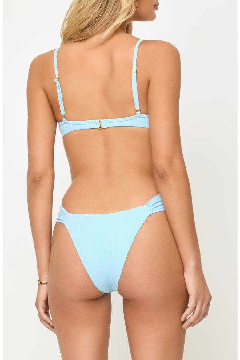 Dolce Bitsy Bikini Bottoms, Alternate, color, TOURMALINE