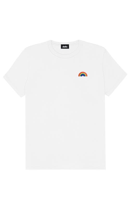Dalix Womens Rainbow Jersey Relaxed Tee