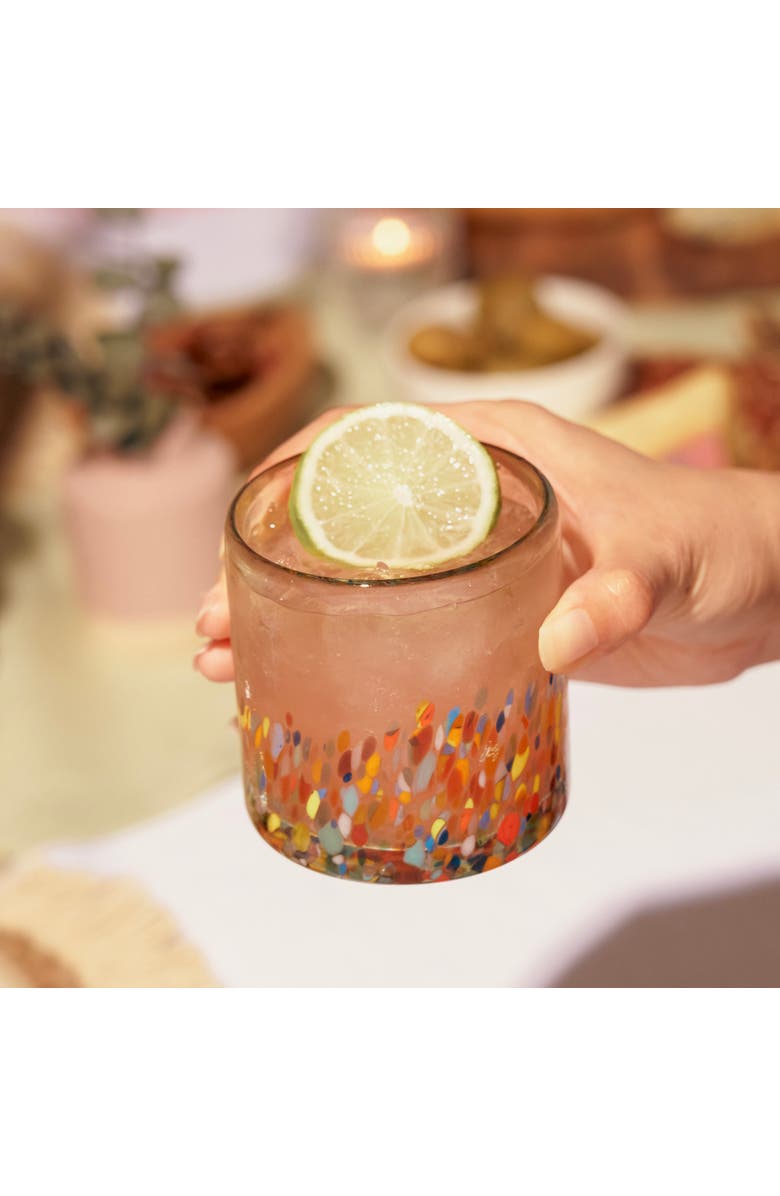 TWINE Segunda Vida Artistico Recycled Tumblers Set of 2, Alternate, color, Multicolor