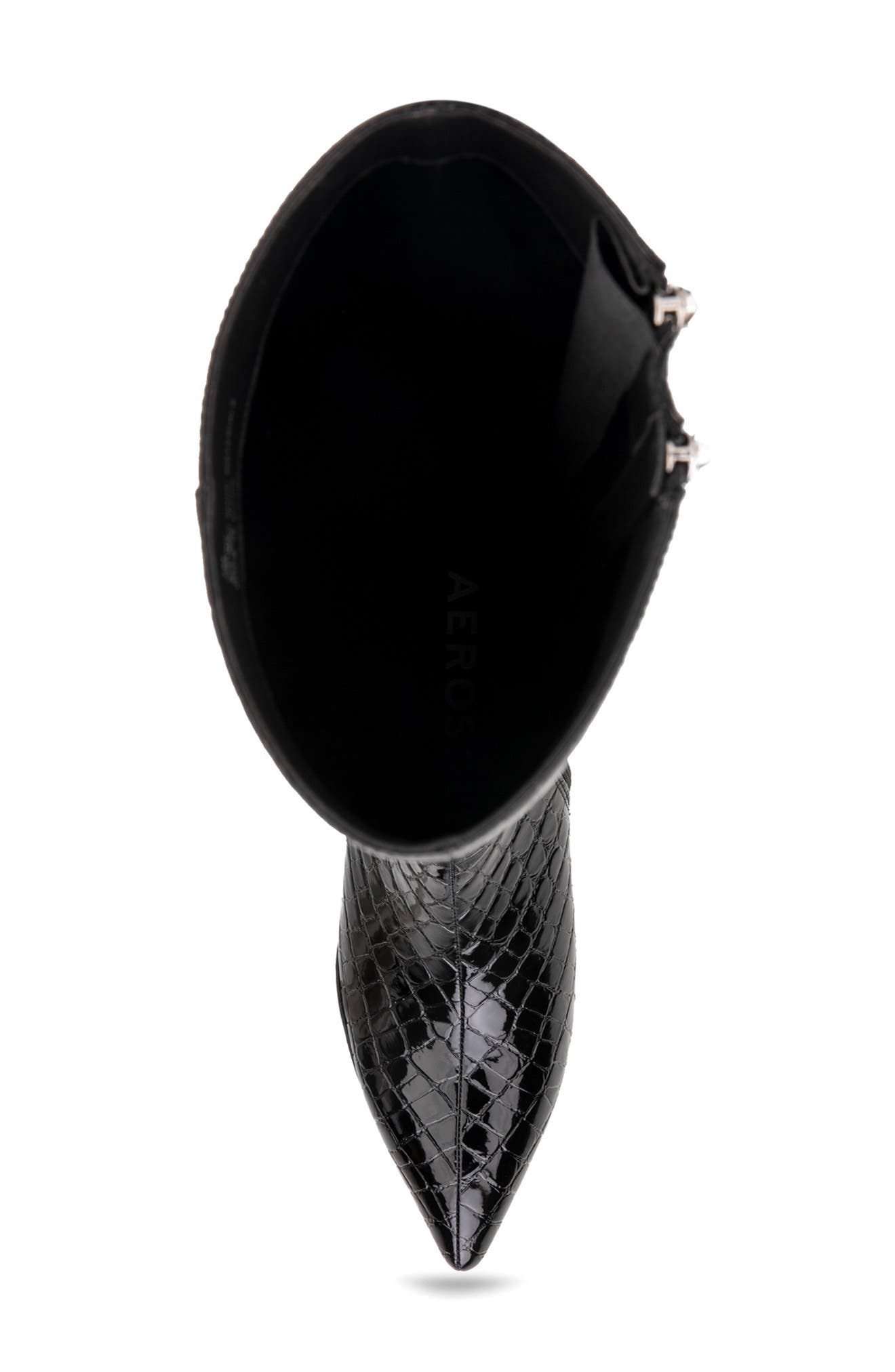 Aerosoles Loano Knee High Boot, Alternate, color, Black Jelly Croco