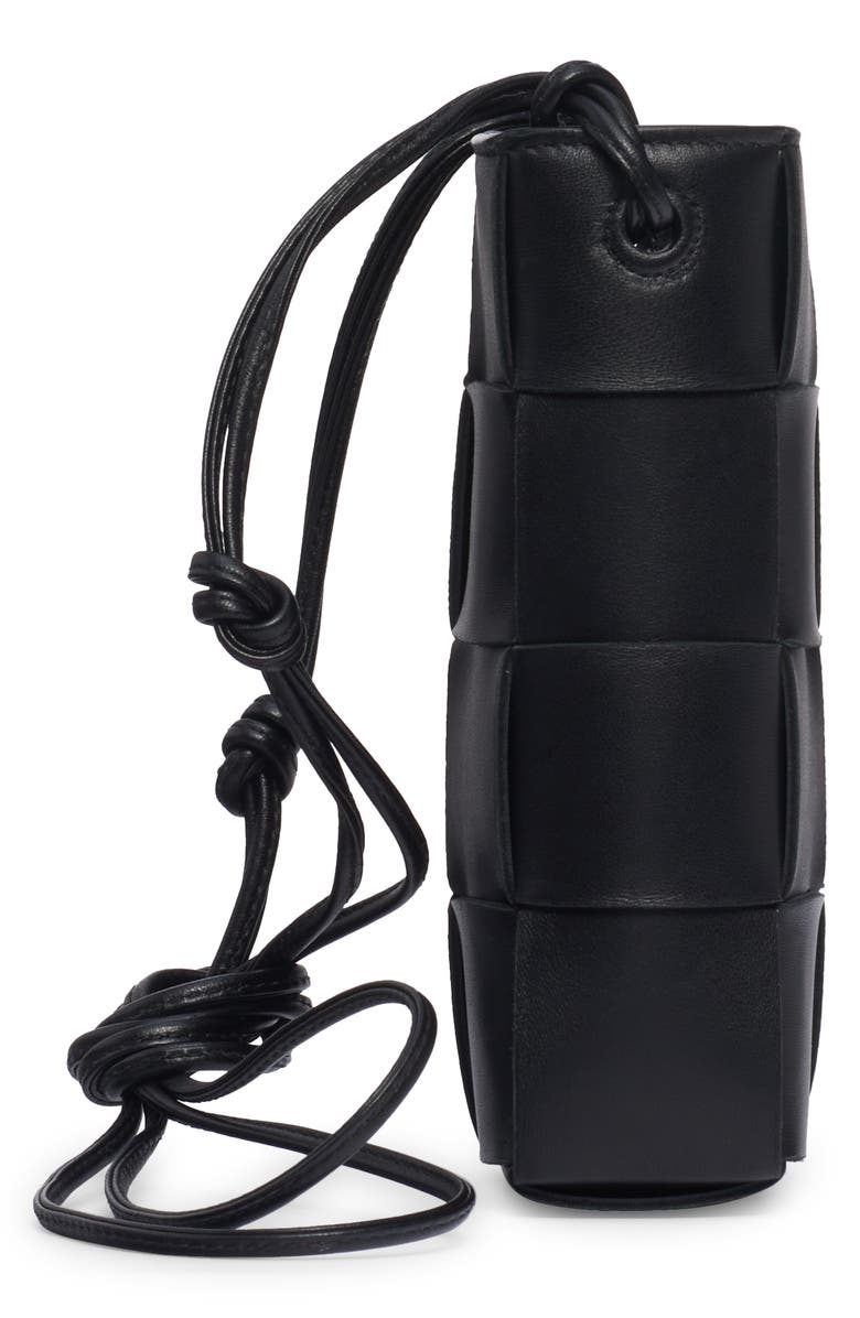 Bottega Veneta Intrecciato Leather Crossbody Phone Pouch, Alternate, color, 