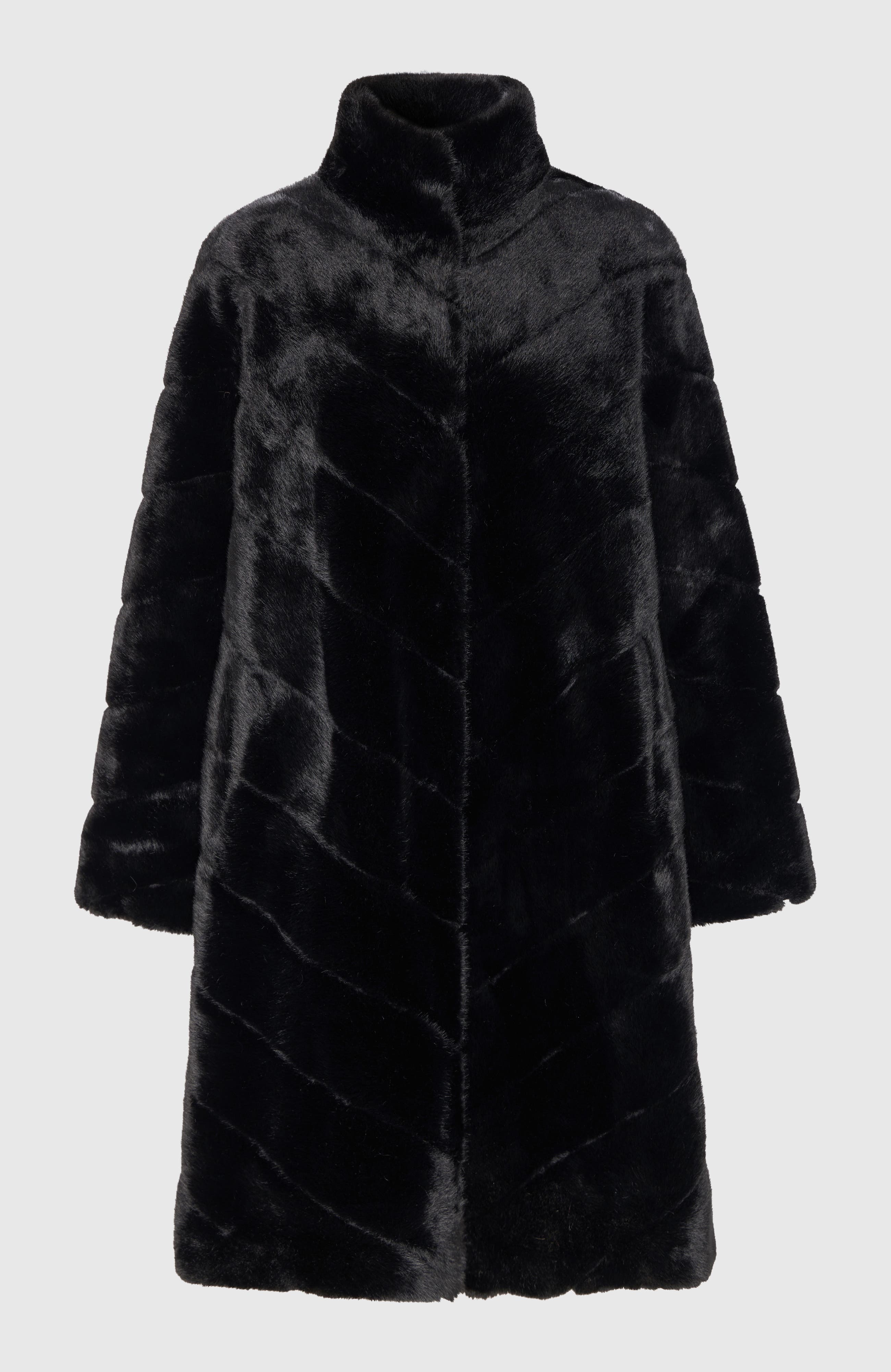 Lyla Grant Fur-Free Mink (Faux Fur) Short Coat (Women) | Nordstrom