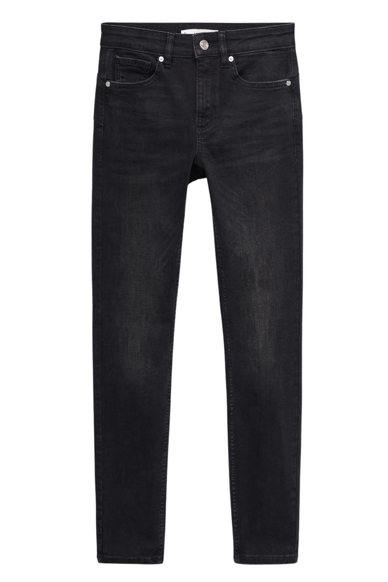 Skinny Push-Up Jeans, Alternate, color, BLACK DENIM