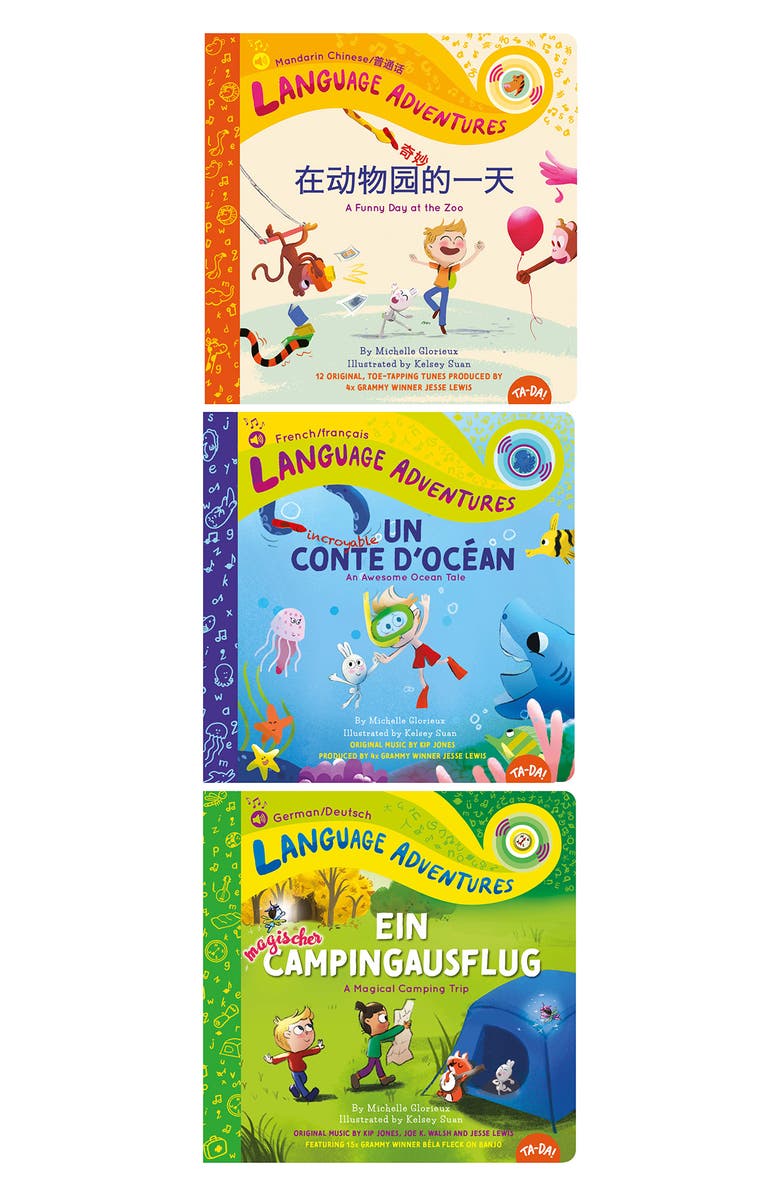 TA-DA! Lil' Traveler Set of 3 Sound Books, Main, color, Multi