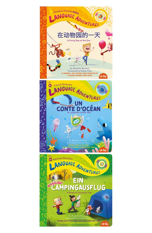 TA-DA! Lil' Traveler Set of 3 Sound Books in Multi  product