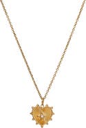 Alex and Ani Heart Starburst Pendant Necklace