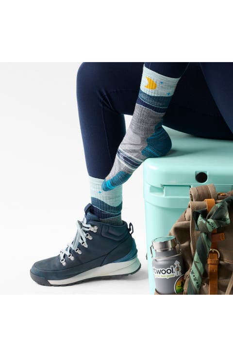 Hike Targeted Cushion Lunar Crew Socks