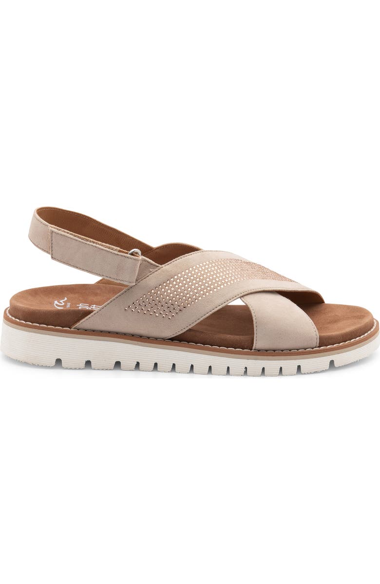 ara Kiki Rhinestone Slingback Sandal, Alternate, color,