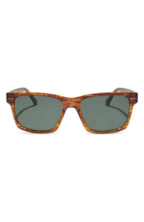 Marco 56mm Square Sunglasses