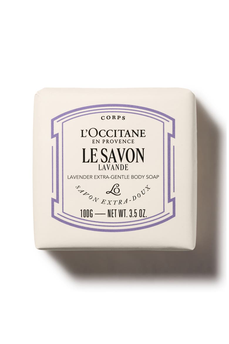 Le Savon Shea Lavender Extra-Gentle Body Soap, Main, color, NO COLOR