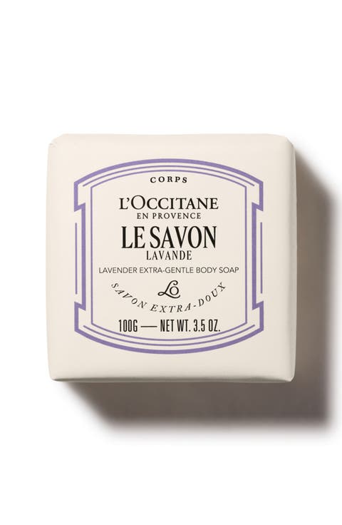 Le Savon Shea Lavender Extra-Gentle Body Soap