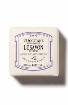 L'Occitane Le Savon Shea Lavender Extra-Gentle Body Soap