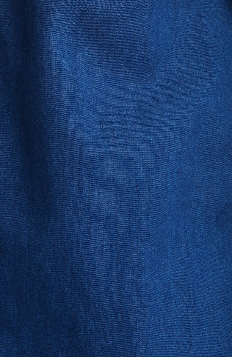 FRAME Cotton & Linen Chambray Button-Up Shirt, Alternate, color,