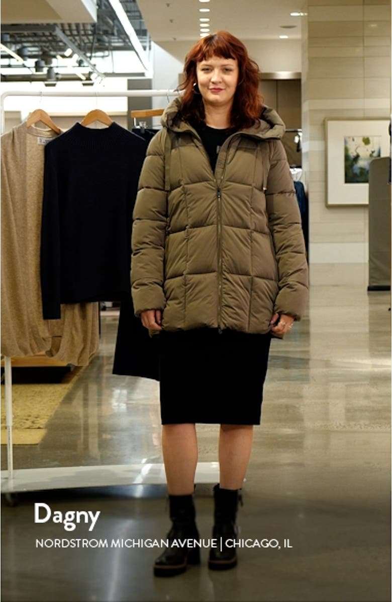 Alena Hooded Puffer Coat, sales video thumbnail