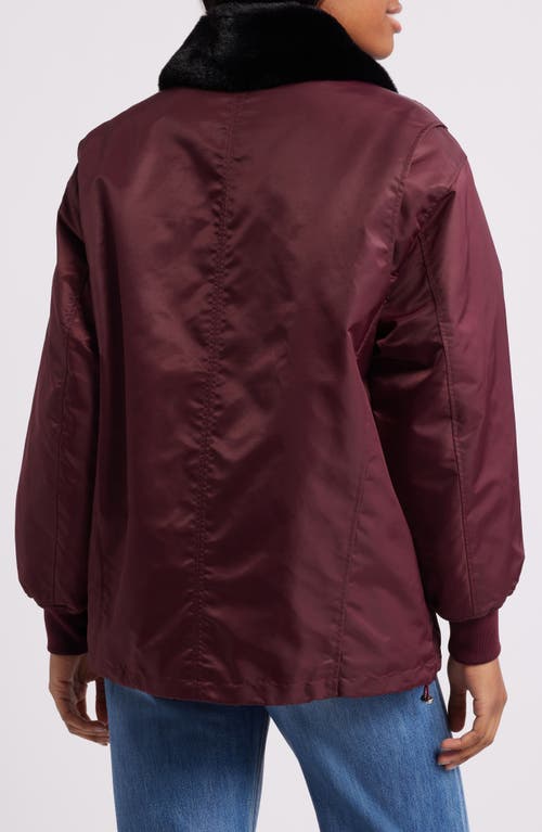 BLANKNYC BLANKNYC FAUX FUR COLLAR JACKET
