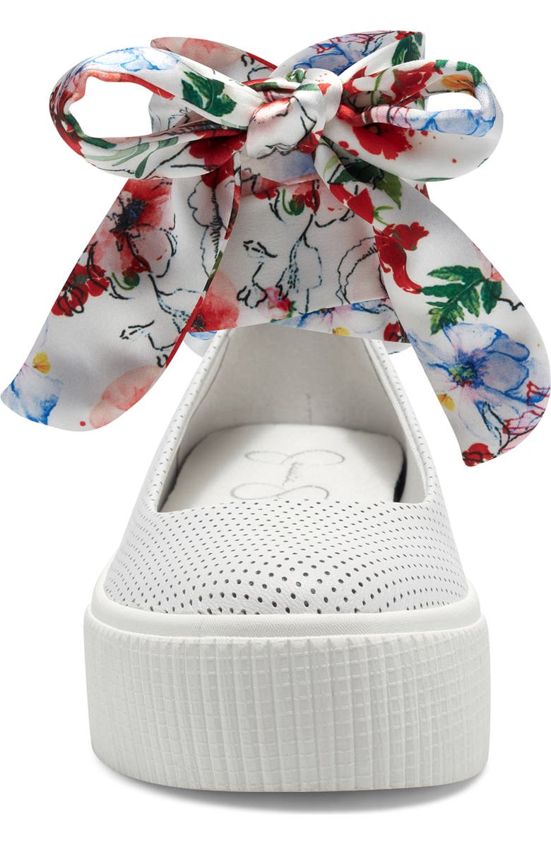 Jessica Simpson Elisah Ankle Tie Platform Sneaker, Alternate, color,