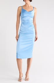 Diane von Furstenberg Claudia Cowl Neck Slipdress