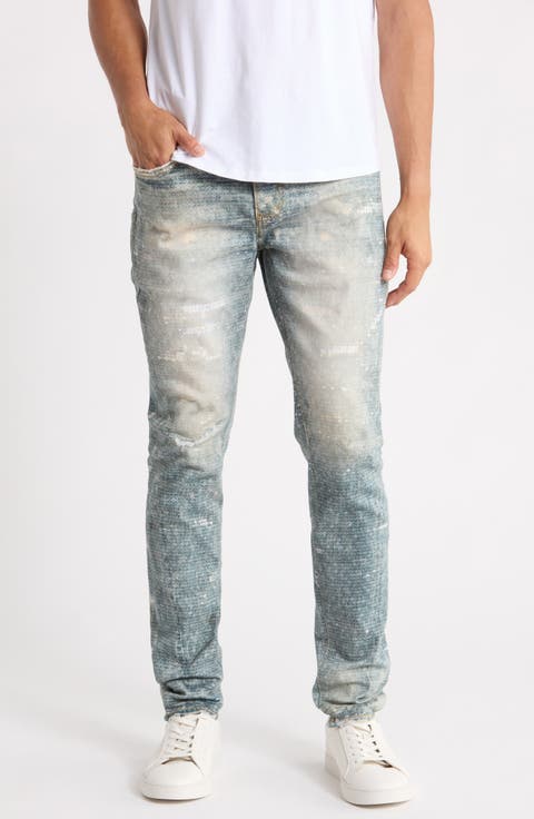 Sequin Skinny Jeans