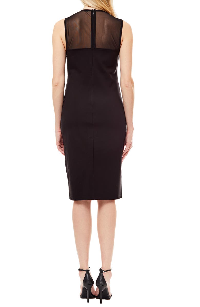 Love By Design Linda Mesh Yoke Shift Dress, Alternate, color, 