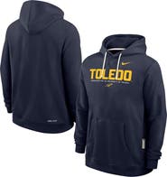 Nike Men's Nike Navy Toledo Rockets 2025 Sideline Dri-FIT Hoodie