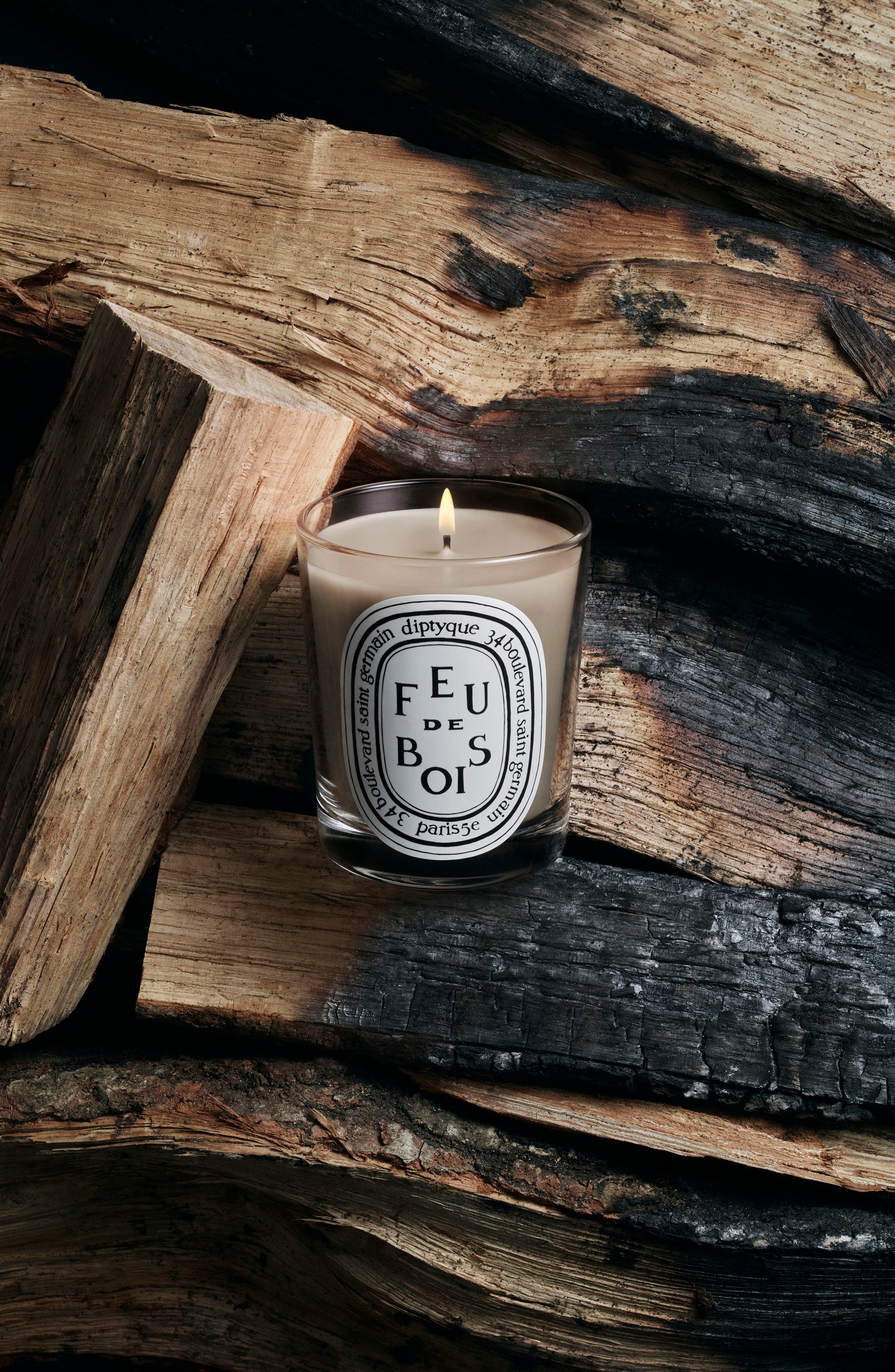 Feu de Bois (Fire Wood) Scented Candle - Thumbnail 4