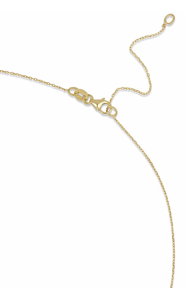 Bony Levy El Mar Emerald Cross Pendant Necklace, Alternate, color, 18K Emerald