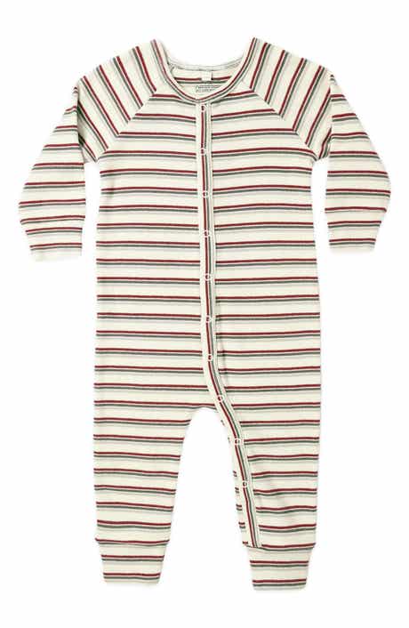 Kids' Organic Cotton Long John Pajamas