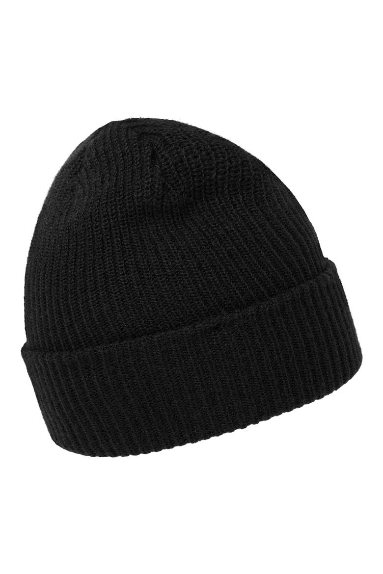 Meadow Rib Beanie, Alternate, color, BLACK
