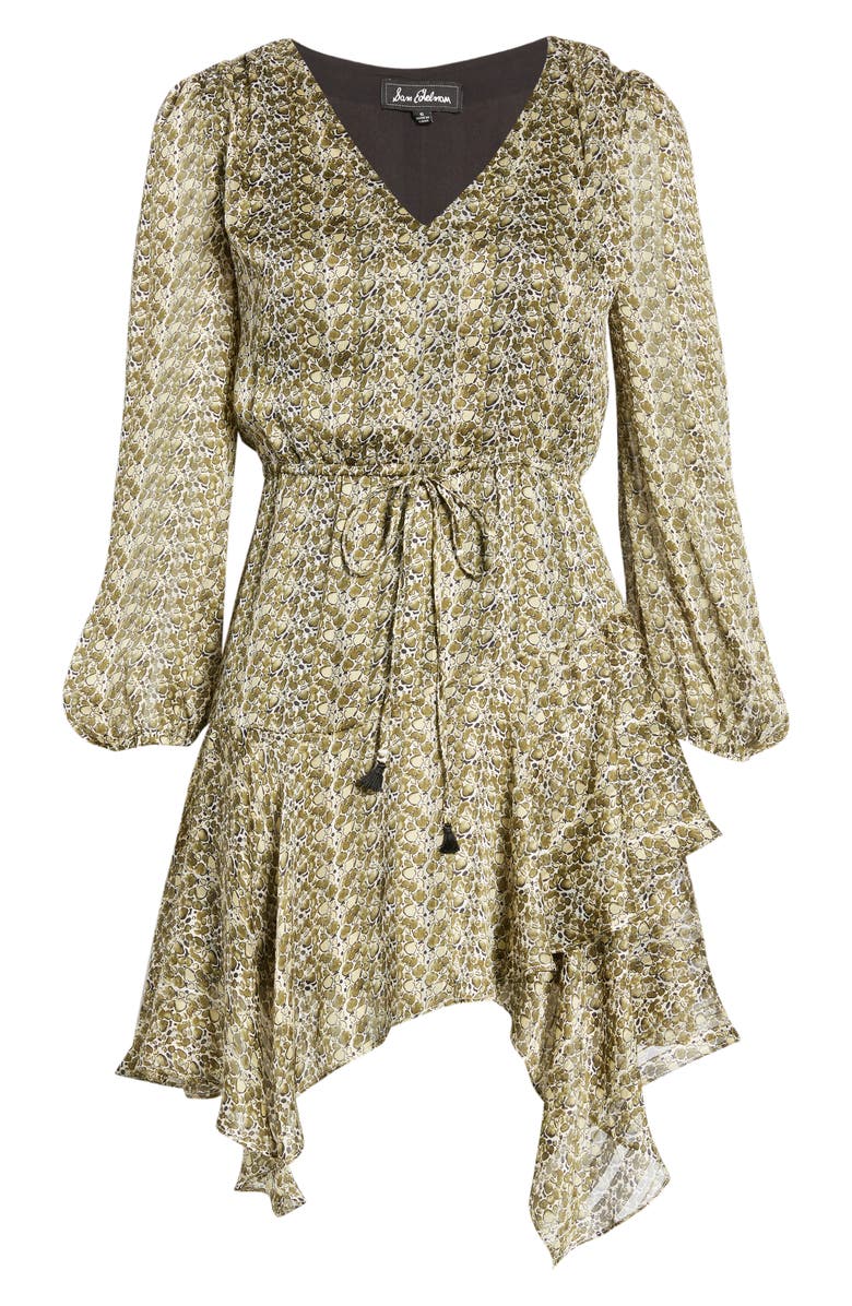 Sam Edelman Ruffle Hem Minidress, Alternate, color,