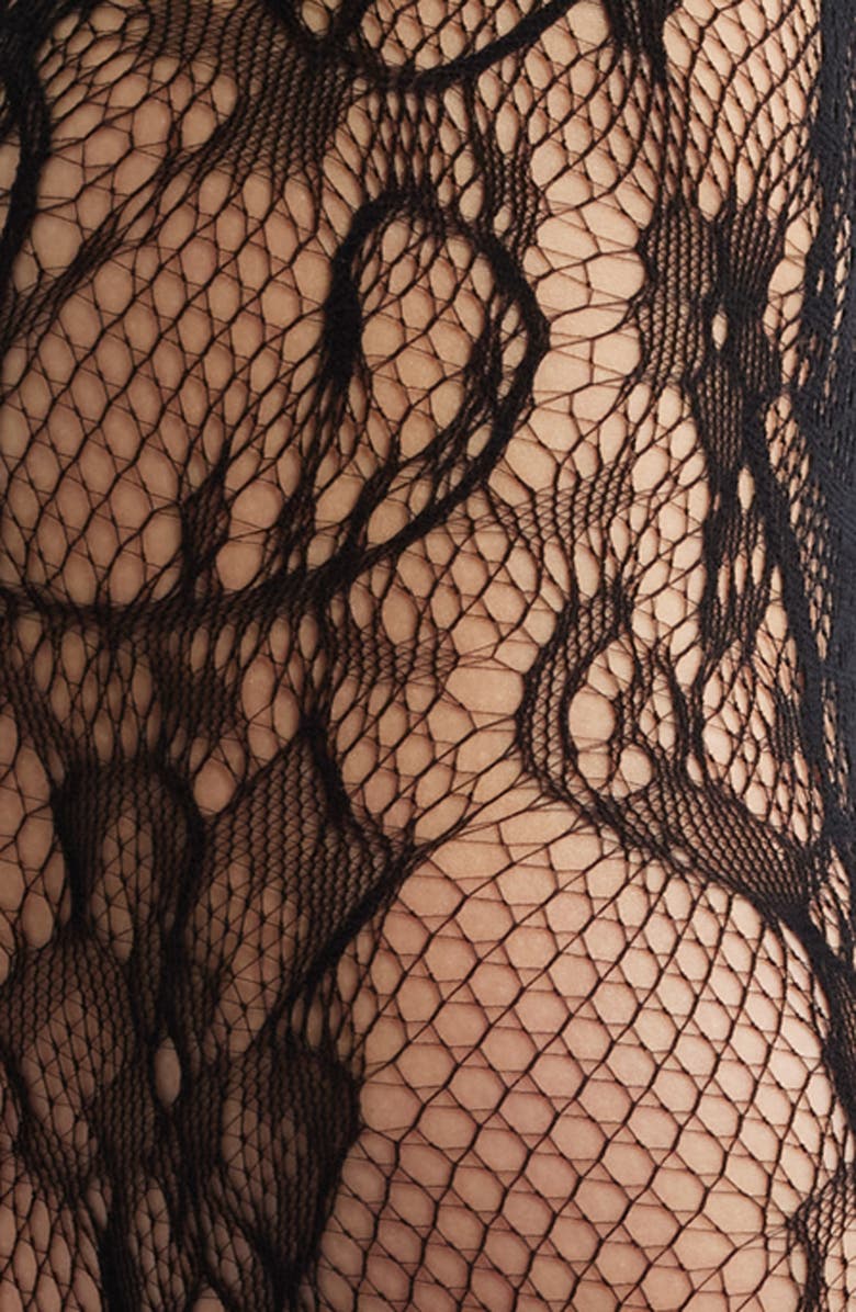 HIGH HEEL JUNGLE Lace Spell TIghts, Alternate, color, 