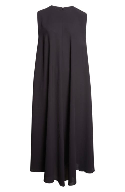 Gia Studios Madeleine Sleeveless Chiffon Dress In Black
