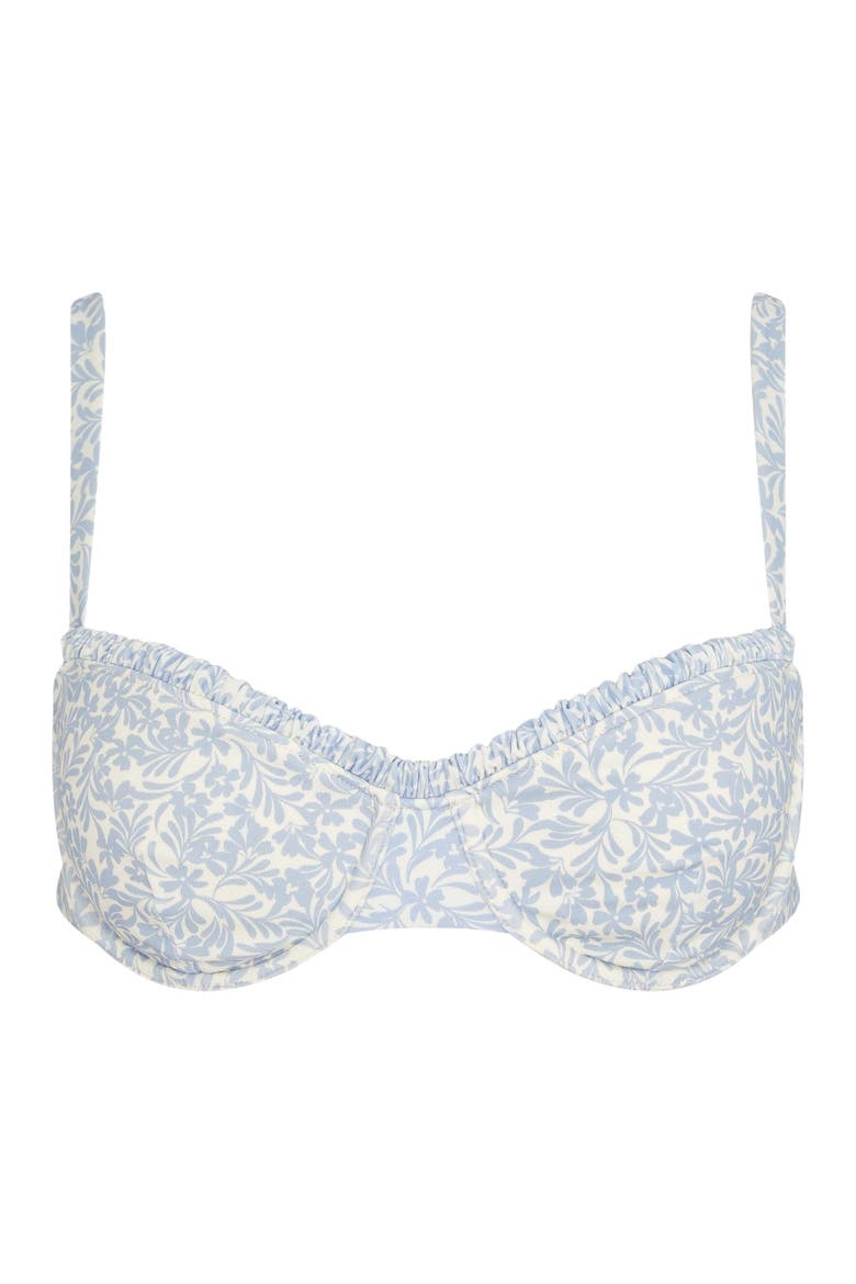 Marilyn Underwire Bikini Top, Alternate, color, Sky/Egret