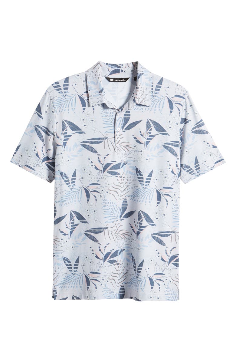 TravisMathew Rip Current Floral Piqué Polo, Alternate, color, 