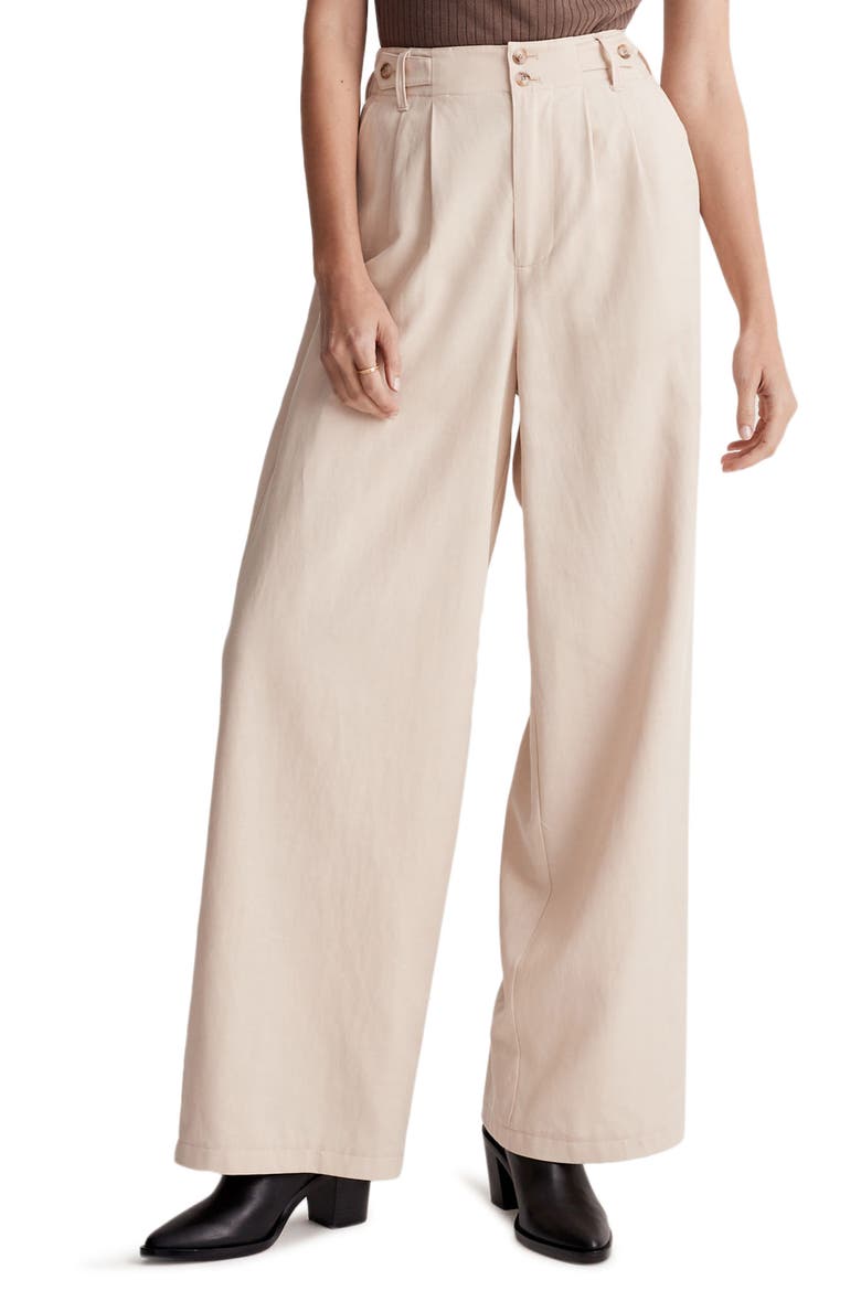 Harlow Wide Leg Pants, Main, color, HARVEST MOON