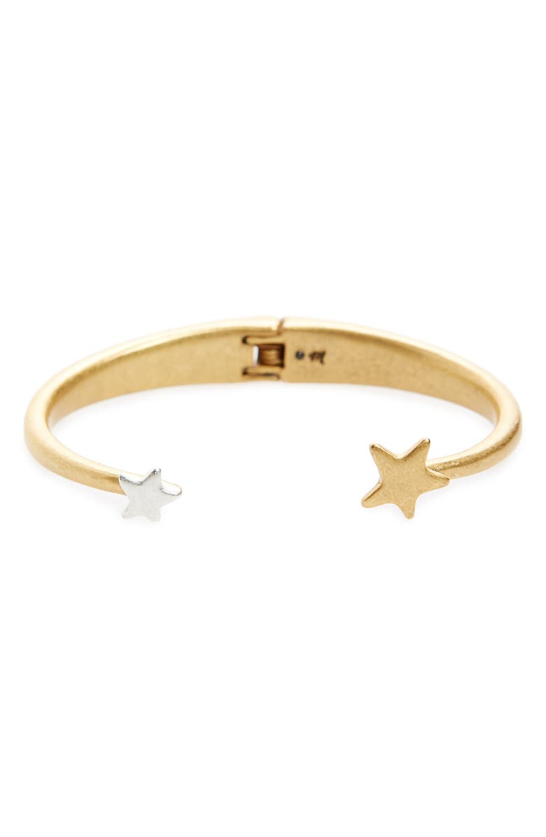 Madewell Open Star Cuff, Main, color, 