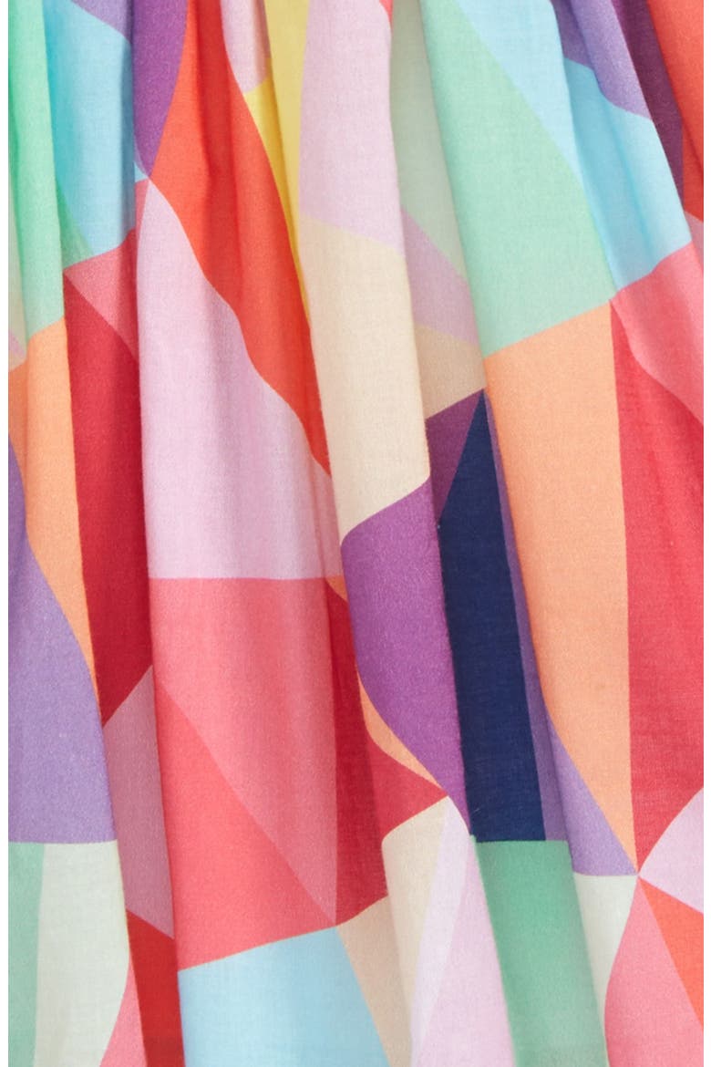 'Kaleidoscope' Smock Dress, Alternate, color, MULTI