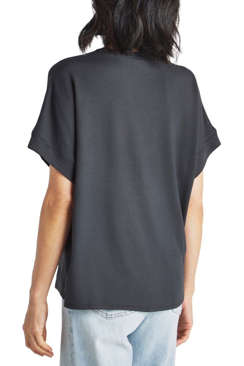 Supersoft Short Sleeve Sweatshirt, Alternate, color, LEAD