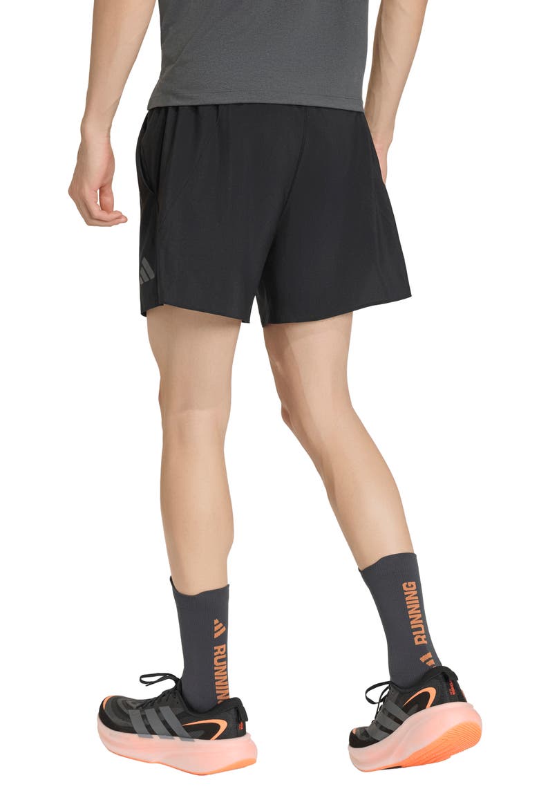 Adi365 Running Shorts, Alternate, color, BLACK/ GREY SIX