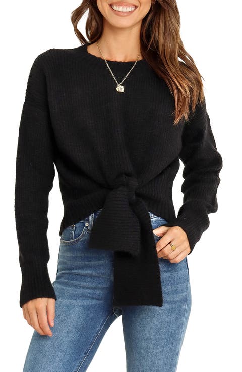 Captivate Tie Hem Sweater