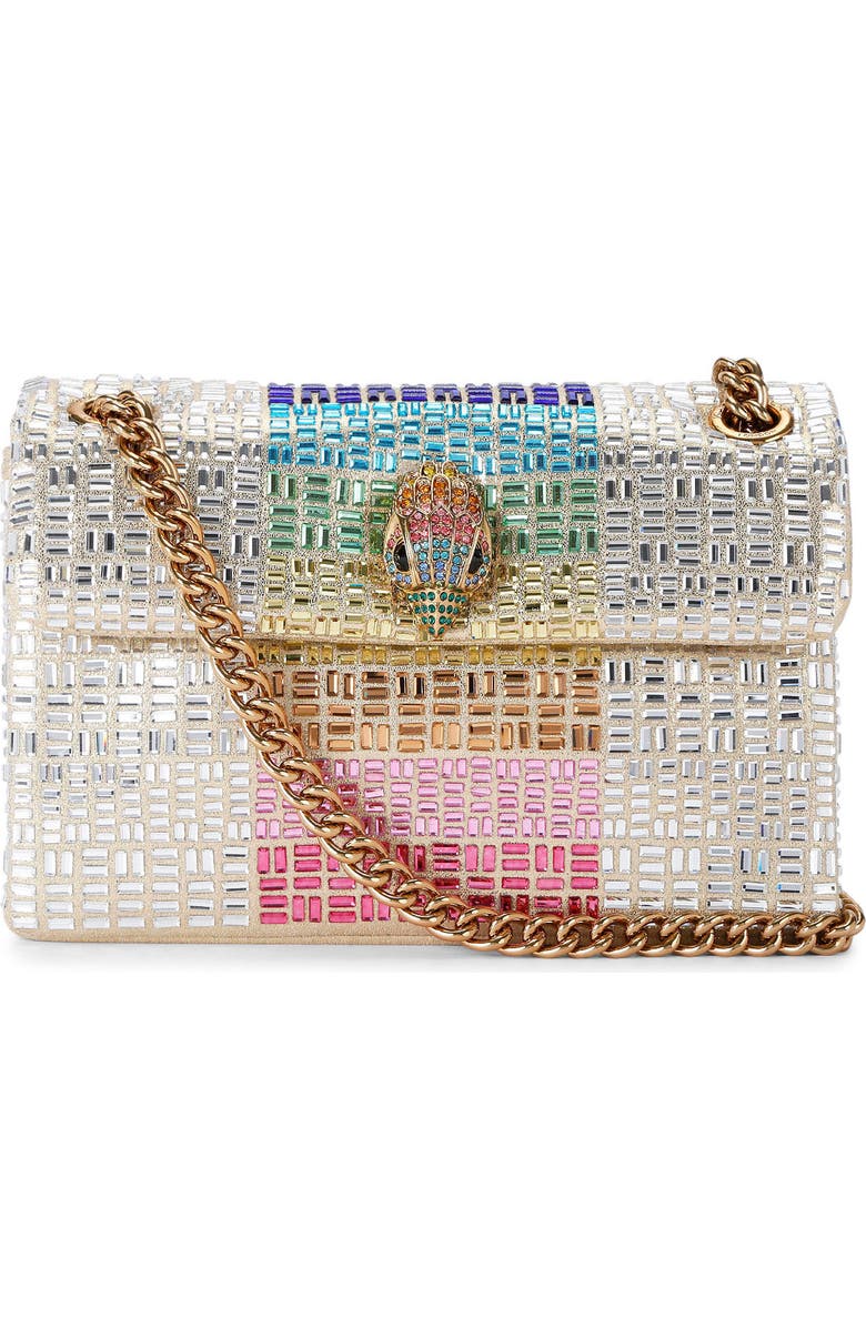 Kurt Geiger London Mini Kensington Crystals Convertible Crossbody Bag, Main, color,