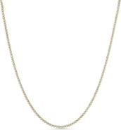 Bliss Diamond 3 1/2Ct Diamond Tennis Necklace 14k Gold 17" Lab Grown