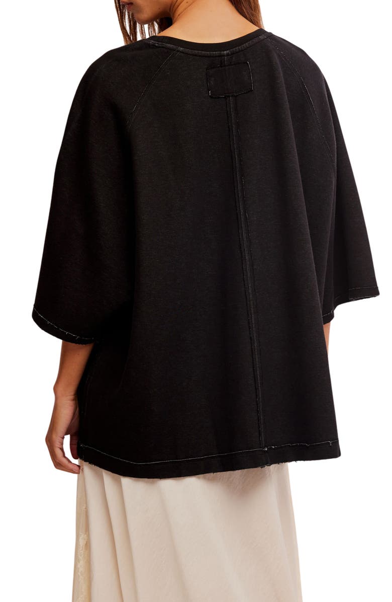 Free People Joah Oversize Cotton Blend T-Shirt, Alternate, color, 