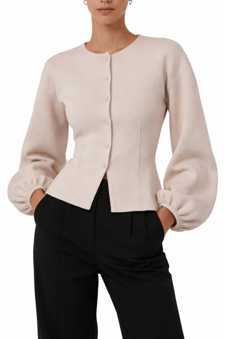 Concha Jacket, Main, color, Beige