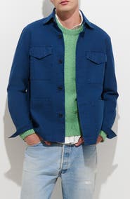 Alex Mill Garment Dyed Cotton Canvas Chore Jacket
