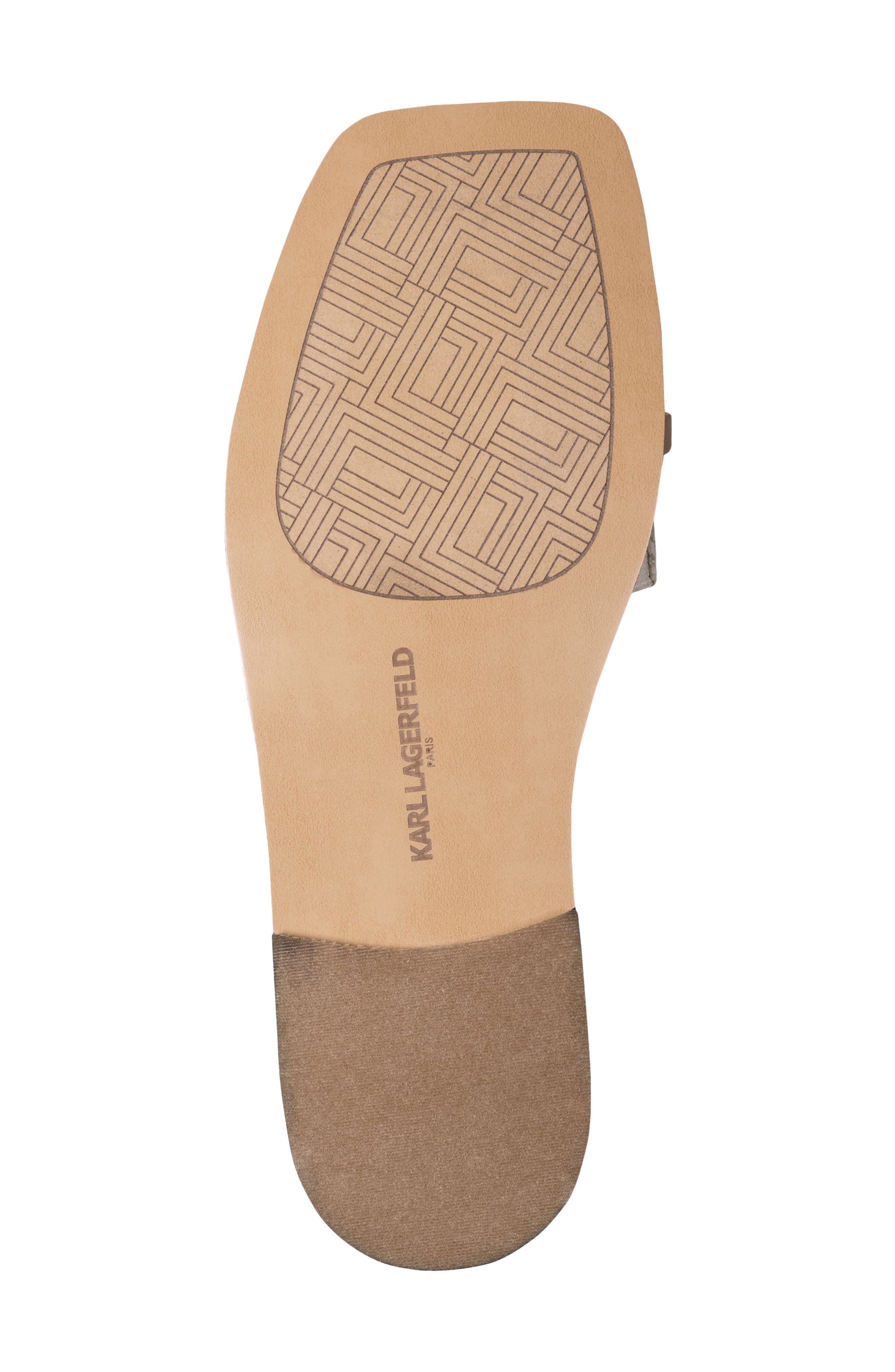 KARL LAGERFELD PARIS Marzella Slide Sandal, Alternate, color, Cream