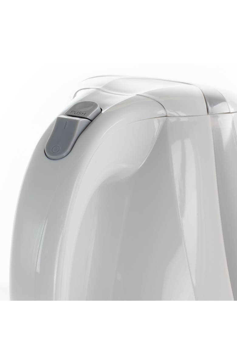 Megachef 1.7Lt. Plastic Electric Tea Kettle- White, Alternate, color, White