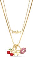 EYE CANDY LOS ANGELES Melody Layered Charm Necklace